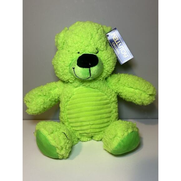 KellyToy Original Green Stuffed Bear 2016 - Picture 1 of 6